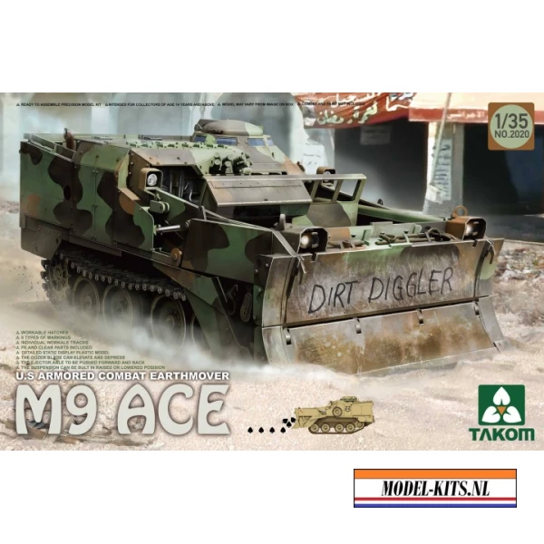 U.S. ARMORED COMBAT EARTHMOVER   M9 ACE