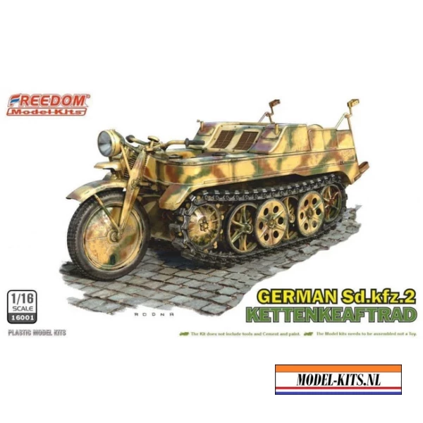 WWII GERMAN SDKFZ 2 KETTENKRAFTRAD