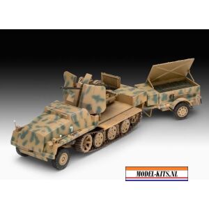 sWS WITH FLAK 43 AND SD. AH. 58 AMMO TRAILER 1