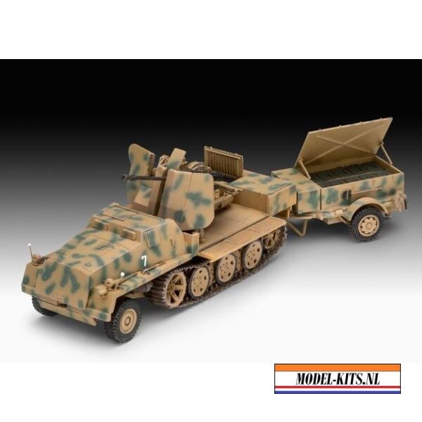 sWS WITH FLAK 43 AND SD. AH. 58 AMMO TRAILER 1