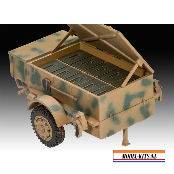 sWS WITH FLAK 43 AND SD. AH. 58 AMMO TRAILER 4