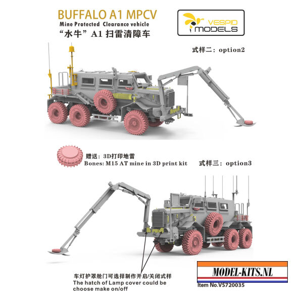 BUFFALO A1 MPCV MINI PROTECTED CLEARANCE VEHICLE 2