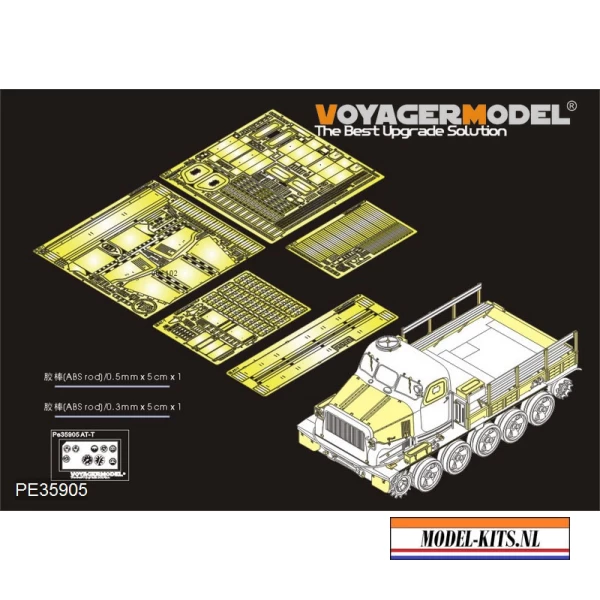 RUSSIAN AT T ARTILLERY PRIME MOVER DETAIL SET