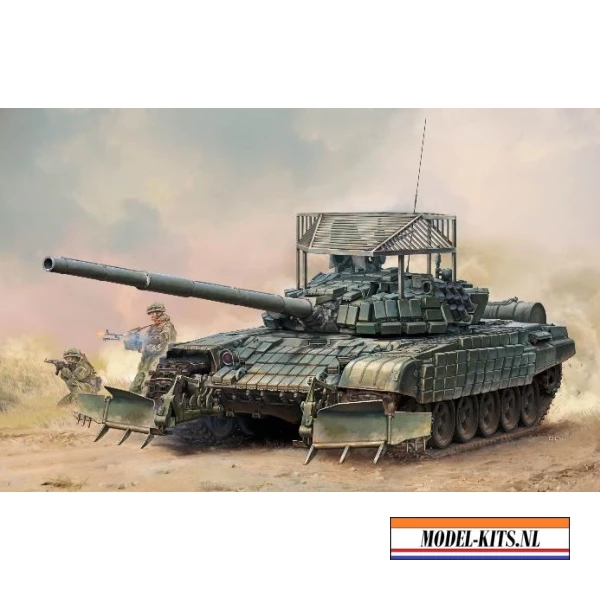 RUSSIAN T 72B1 WITH KTM 6 AND GRATING ARMOUR