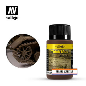 Brown Thick Mud