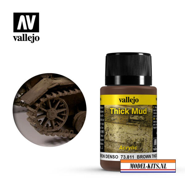 Brown Thick Mud