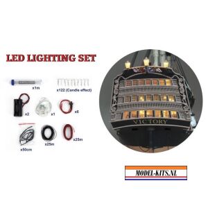 Candle Led lightning for HMS VICTORY 6