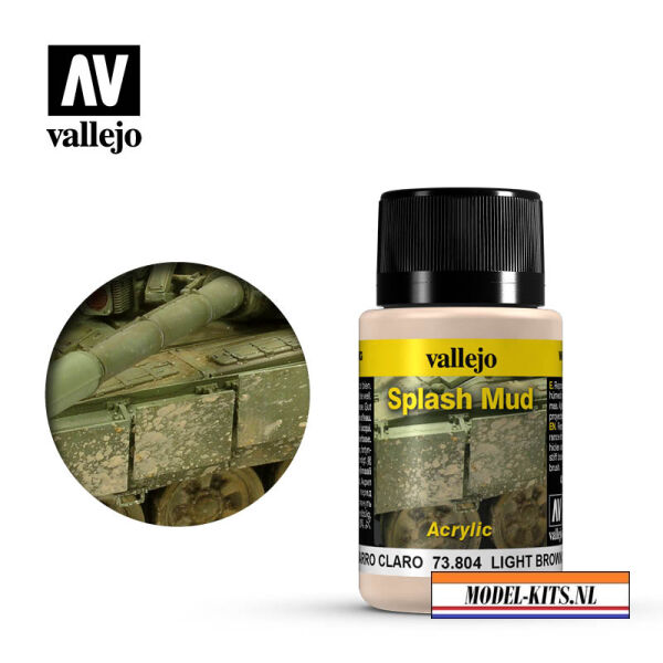 Light Brown Splash Mud