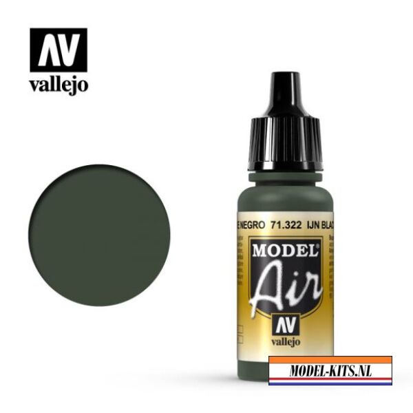 MODEL AIR 322 IJN BLACK GREEN