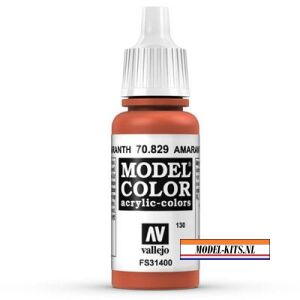 MODEL COLOR AMARANTHA RED