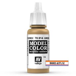 MODEL COLOR GREEN OCHRE