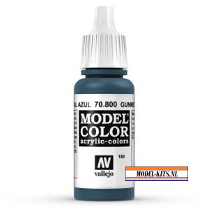 MODEL COLOR GUNMETAL BLUE