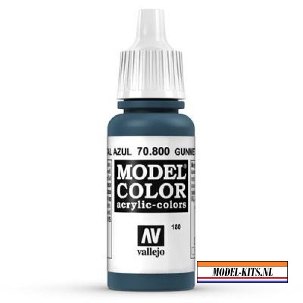 MODEL COLOR GUNMETAL BLUE