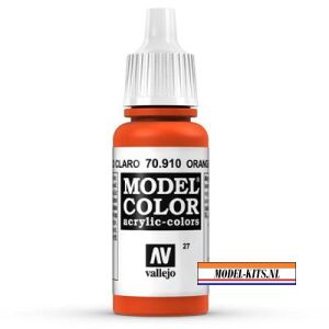 MODEL COLOR ORANGE RED