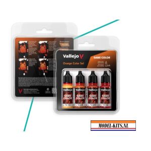 Orange Colour Set 4x18ml