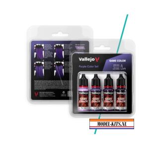 Purple Colour Set 4x18ml