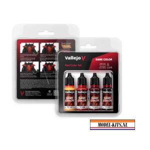 Red Color Set 4x18ml