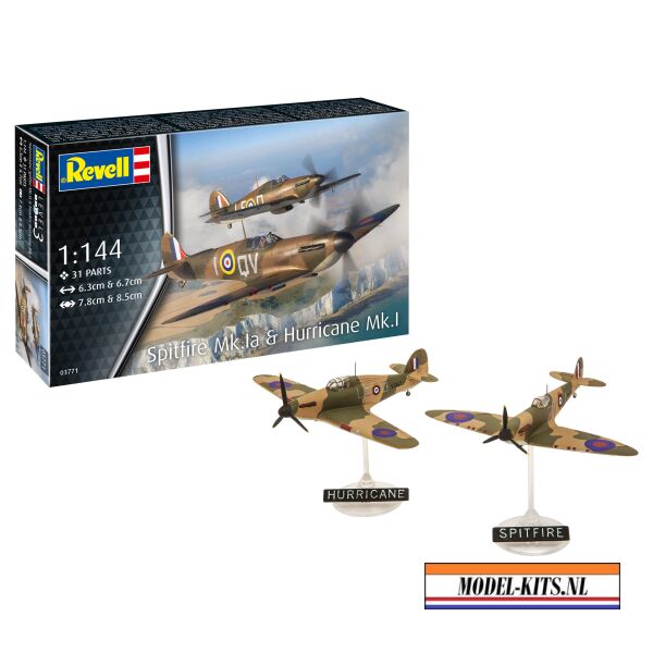 SUPERMARINE SPITFIRE MK. IA & HAWKER HURRICANE MK.I 1