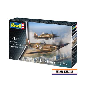 SUPERMARINE SPITFIRE MK. IA & HAWKER HURRICANE MK.I 3