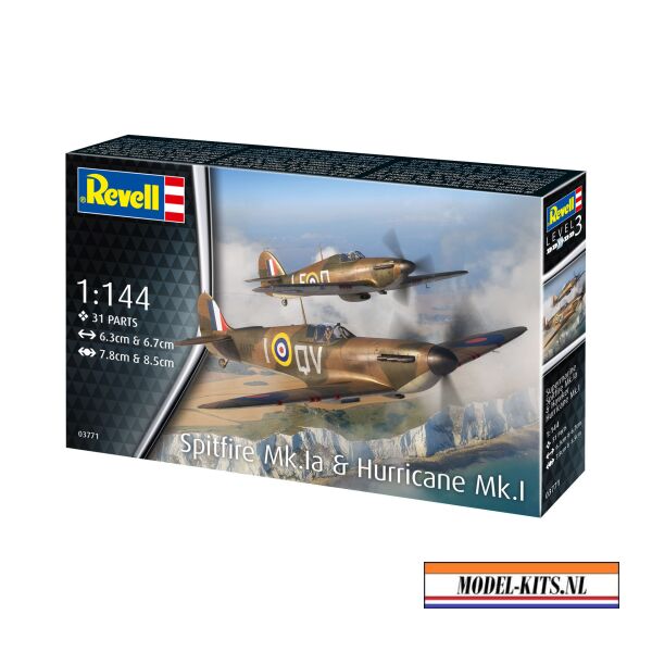 SUPERMARINE SPITFIRE MK. IA & HAWKER HURRICANE MK.I 3
