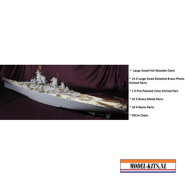USS IOWA DELUXE PACK 1