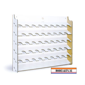 Wall Mounted Paint Display