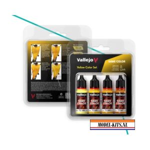 Yellow Color Set 4x18ml