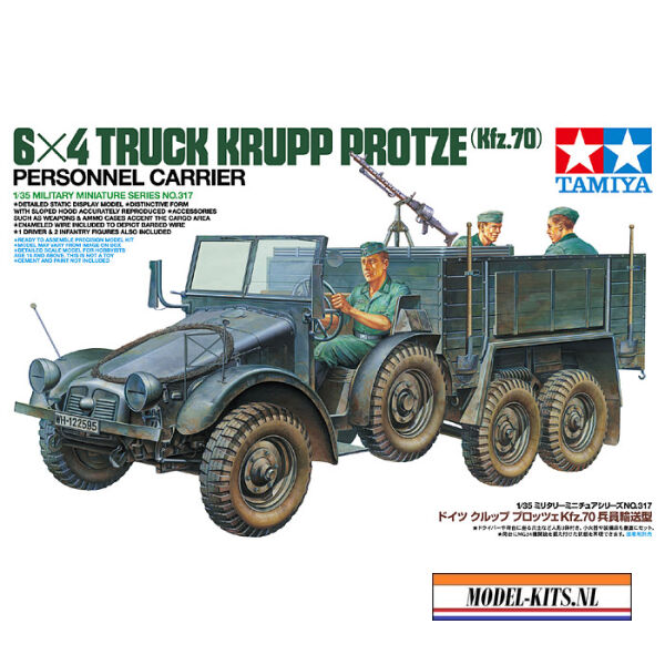 6x4 TRUCK KRUPP PROTZE (KFZ. 70)