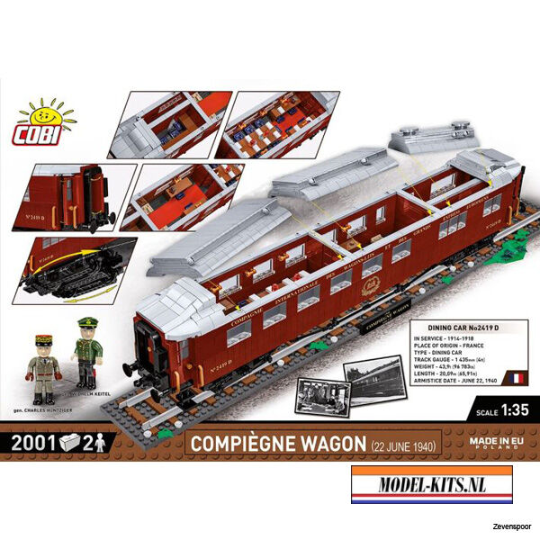 Cobi COMPIEGNE WAGON 1940 1
