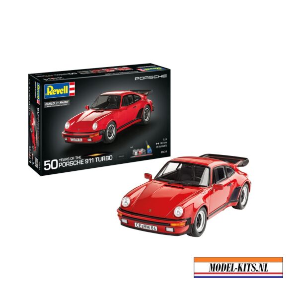 Geschenkset Porsche 911 Turbo 50th Anniversary