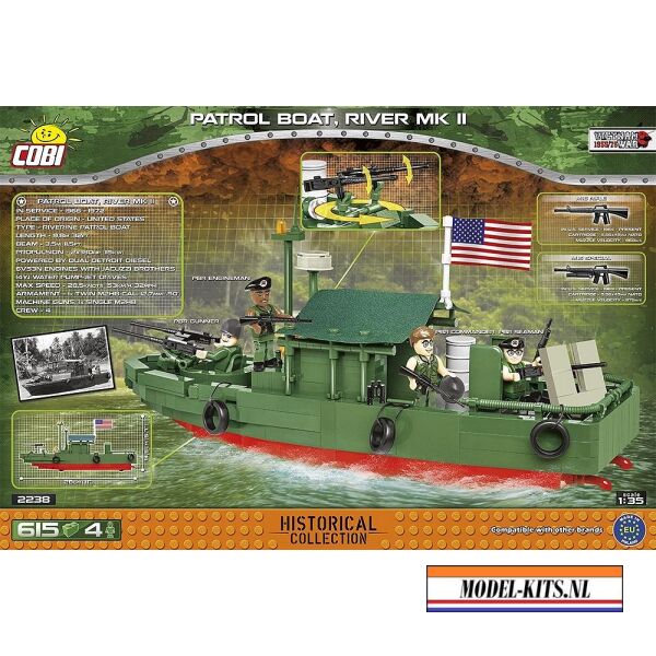 HC VIETNAM WAR PATROL BOAT RIVER 3