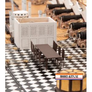 HMS Victory met volledig interieur 16