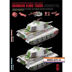 SD. KFZ. 182 PANZERKAMPFWAGEN VI TIGER AUSF. B GERMAN KING TIGER 3