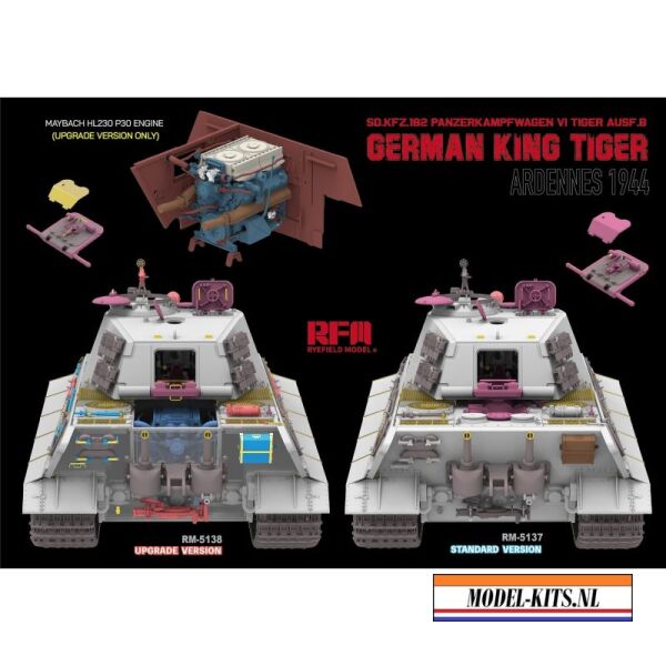 SD. KFZ. 182 PANZERKAMPFWAGEN VI TIGER AUSF. B GERMAN KING TIGER 4