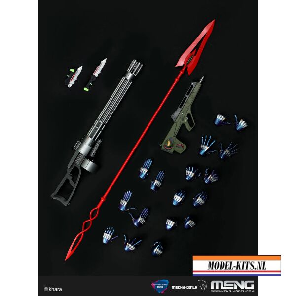 Meng Kit evangelion multipurpose humanoid decisive weapon artifical human pre colored edition 6