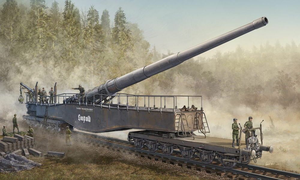 280MM K5(E)RAILW.GUN