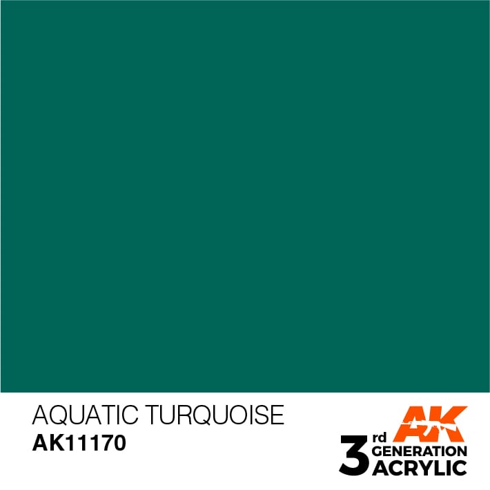 3RD GENERATION   AQUATIC TURQUOISE