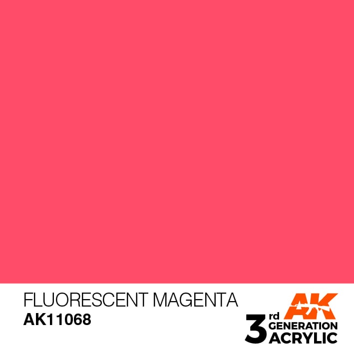 3RD GENERATION   FLUORESCENT MAGENTA