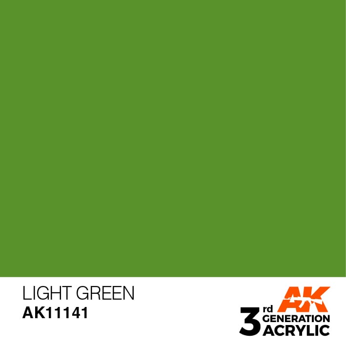 3RD GENERATION   LIGHT GREEN