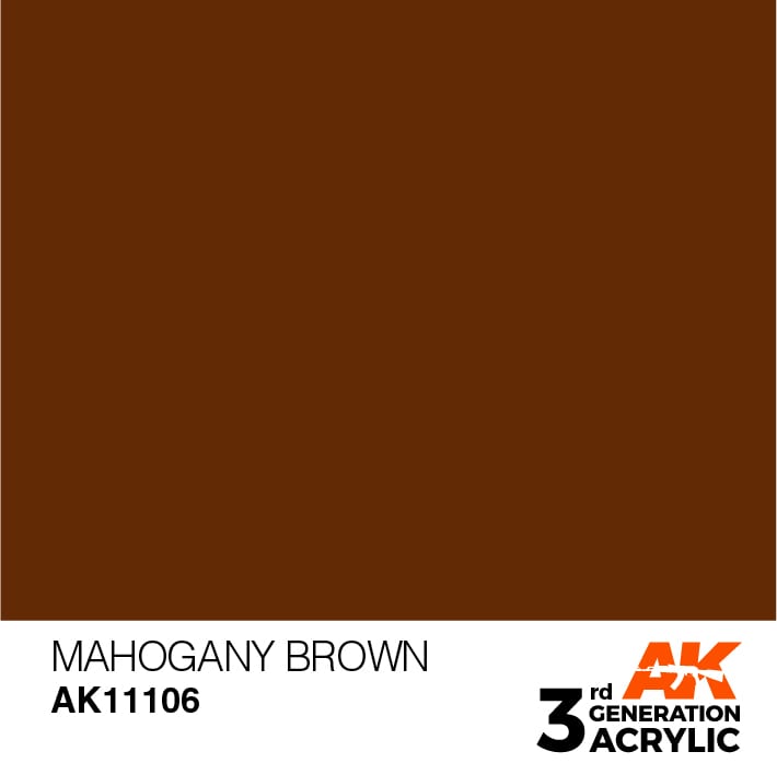 3RD GENERATION   MAHOGANY BROWN