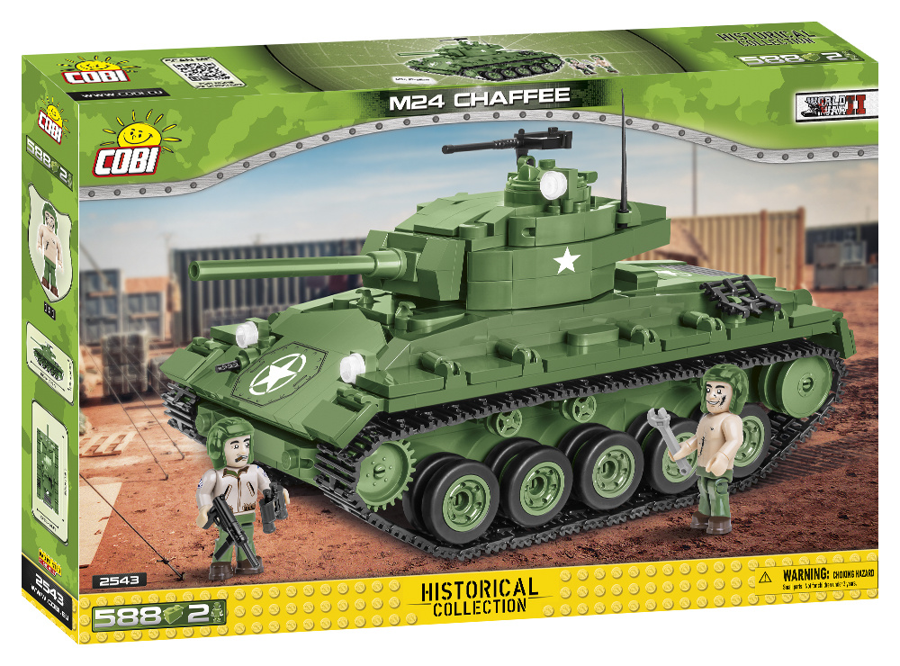 590 PCS WWII M24 CHAFFEE