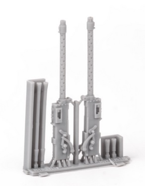 A6M3 CANNON BARRELS AND COCKPIT GUNS PRINT