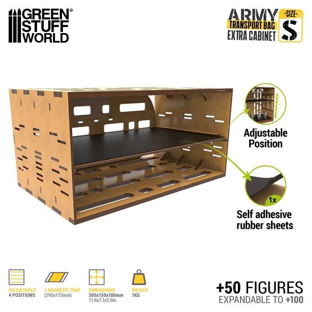 ARMY TRANSPORT BAG   EXTRA CABINET S