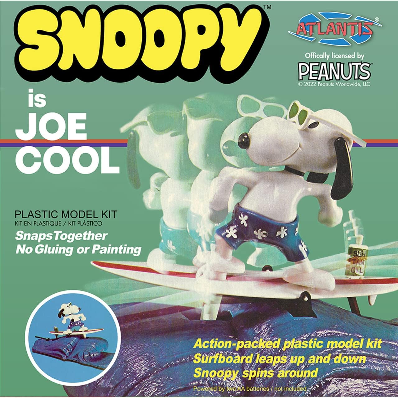 Atlantis Snoopy Joe Cool Surfing, Snap Tite