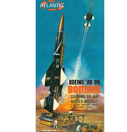 Boeing IM 99 Bomarc Missile with Launch Platform