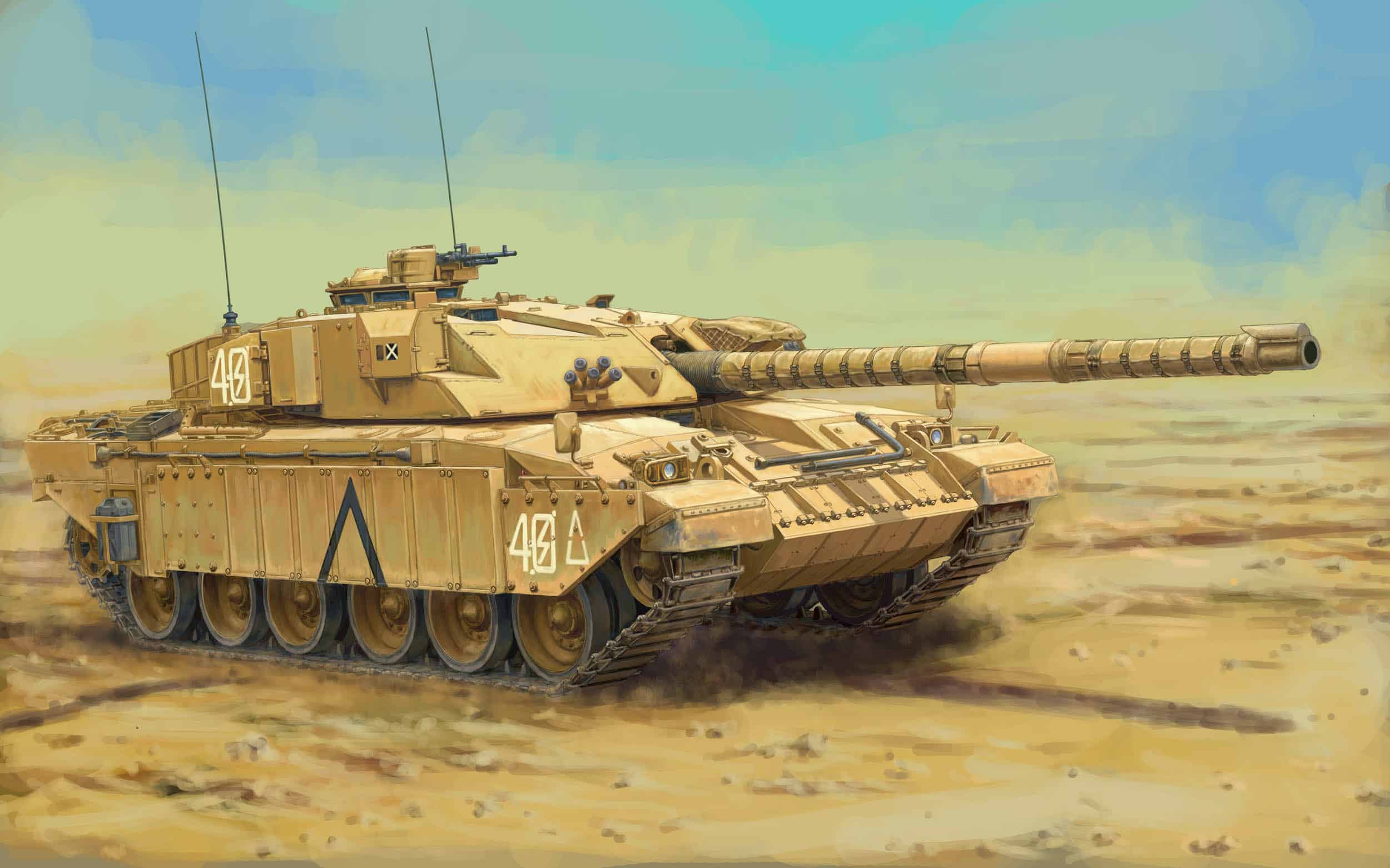 British MBT Challenger 1(mk.3) Gulf War