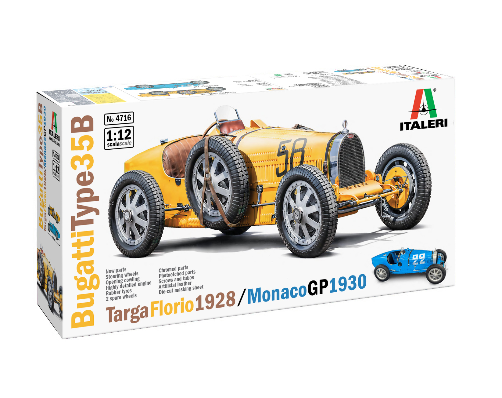 Bugatti T35B Targa F. GP Monaco