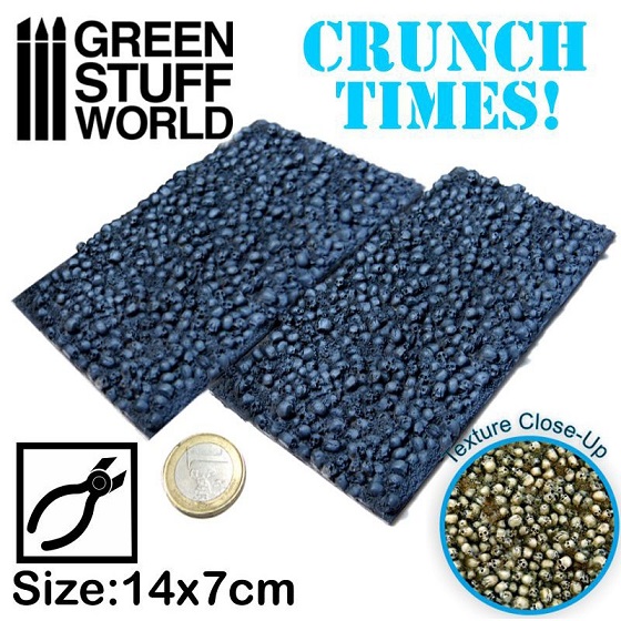 CRUNCH TIME   SKULL PLATES