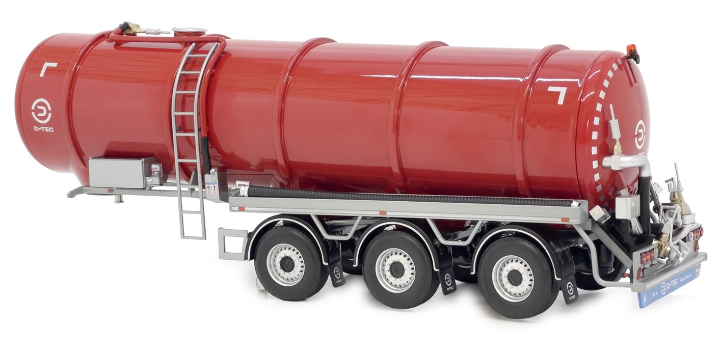 D Tec Tank trailer Rood