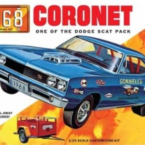 DODGE CORONET HARDTOP WITH TRAILER